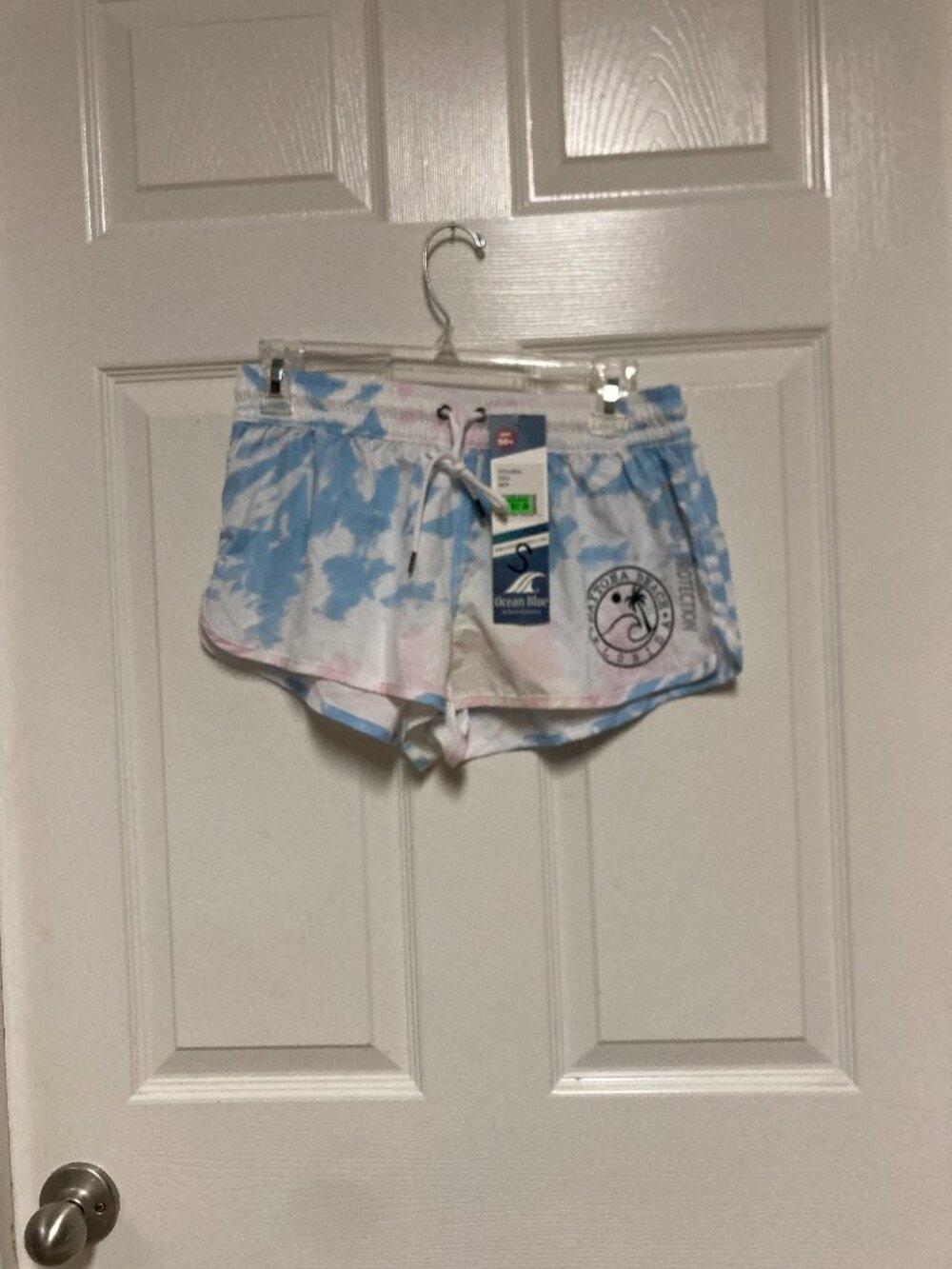 Ocean Blue Shorts Daytona Beach Florida UPF 50 Protection size Small Women's